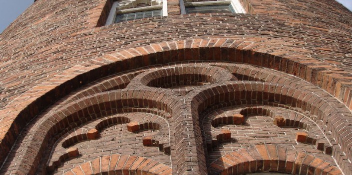 Kasteel Sterkenburg: detail ronde toren