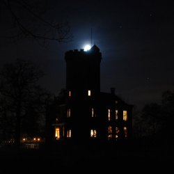 Sterkenburg bij nacht